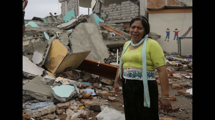 Terremoto Ecuador